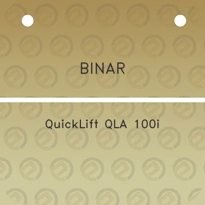 binar-quicklift-qla-100i