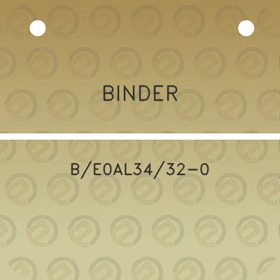 binder-be0al3432-0