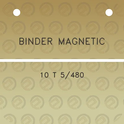 binder-magnetic-10-t-5480