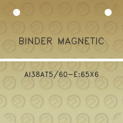 binder-magnetic-ai38at560-e65x6