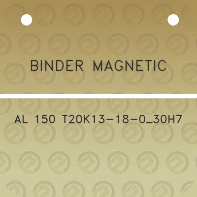 binder-magnetic-al-150-t20k13-18-0_30h7