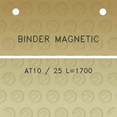 binder-magnetic-at10-25-l1700