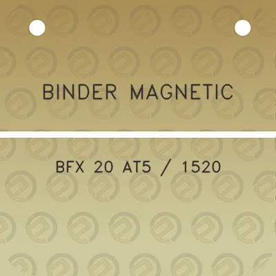 binder-magnetic-bfx-20-at5-1520