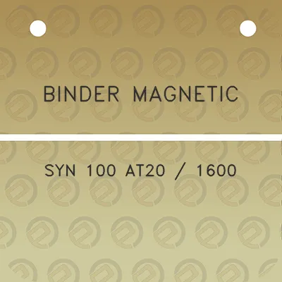 binder-magnetic-syn-100-at20-1600