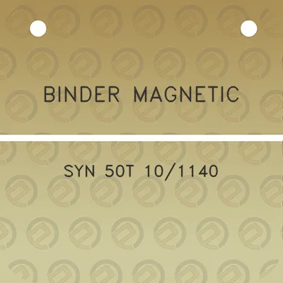 binder-magnetic-syn-50t-101140