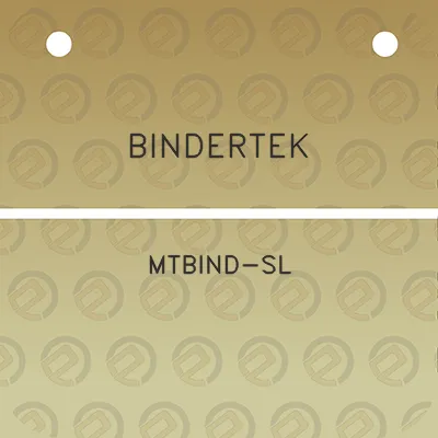 bindertek-mtbind-sl