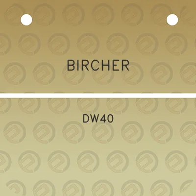 bircher-dw40