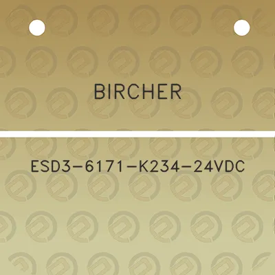 bircher-esd3-6171-k234-24vdc