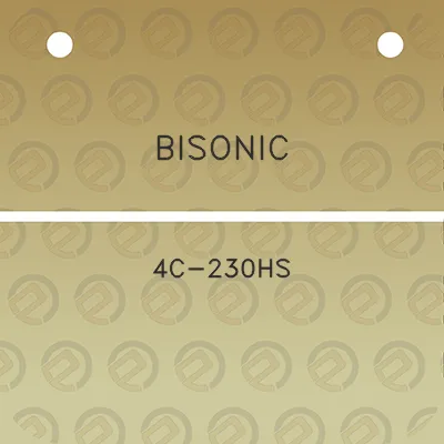 bisonic-4c-230hs