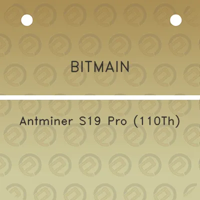 bitmain-antminer-s19-pro-110th