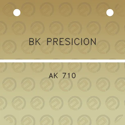 bk-presicion-ak-710