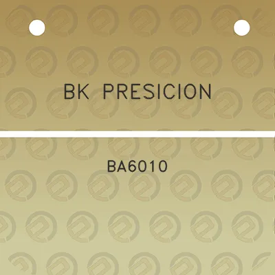 bk-presicion-ba6010