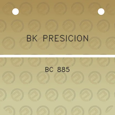 bk-presicion-bc-885