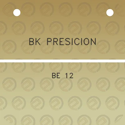 bk-presicion-be-12