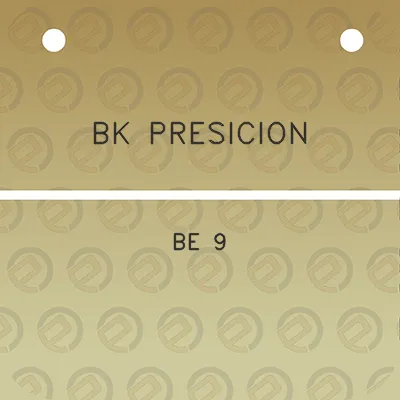 bk-presicion-be-9