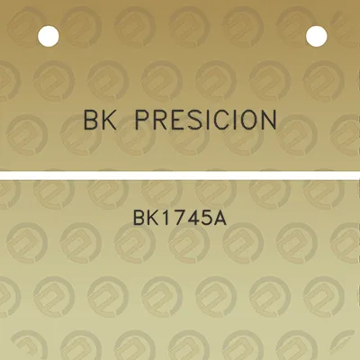 bk-presicion-bk1745a