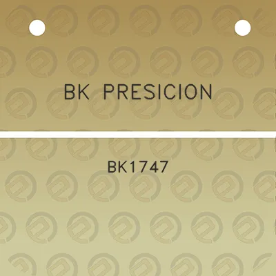 bk-presicion-bk1747