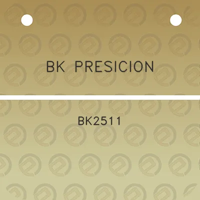 bk-presicion-bk2511