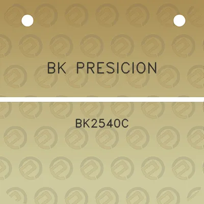 bk-presicion-bk2540c