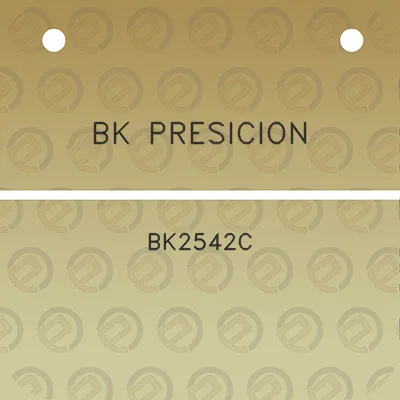 bk-presicion-bk2542c