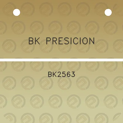 bk-presicion-bk2563