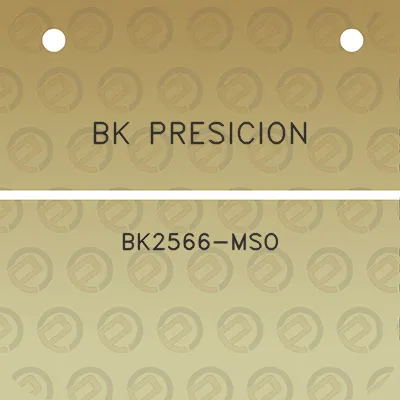 bk-presicion-bk2566-mso