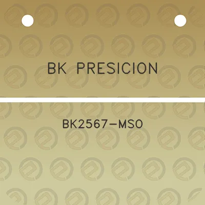 bk-presicion-bk2567-mso