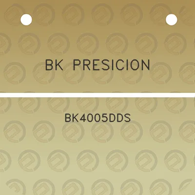 bk-presicion-bk4005dds