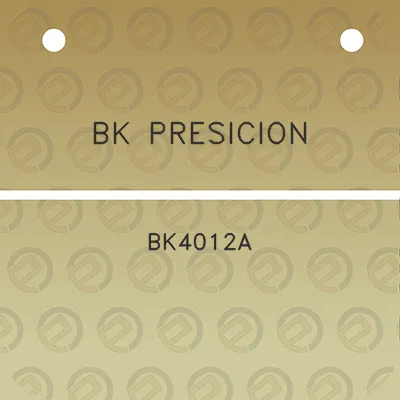 bk-presicion-bk4012a