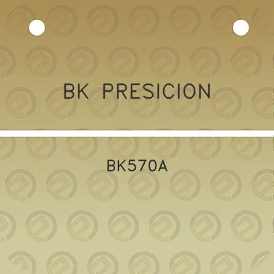 bk-presicion-bk570a