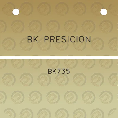 bk-presicion-bk735