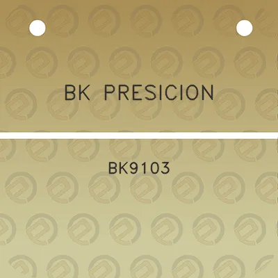 bk-presicion-bk9103