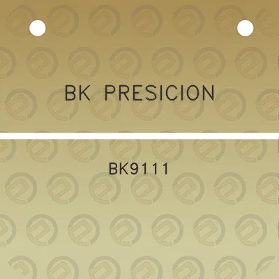 bk-presicion-bk9111