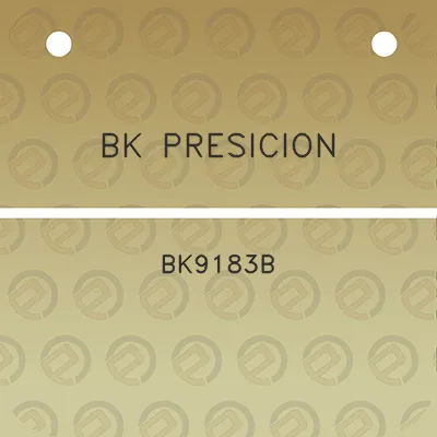 bk-presicion-bk9183b