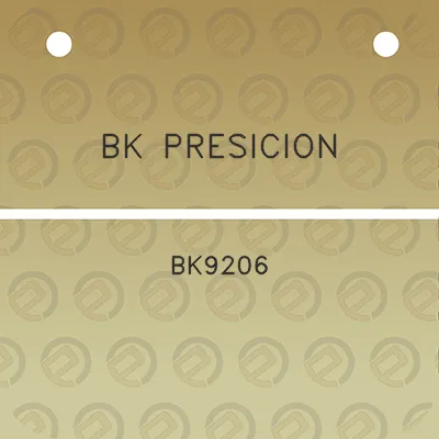 bk-presicion-bk9206