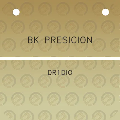 bk-presicion-dr1dio