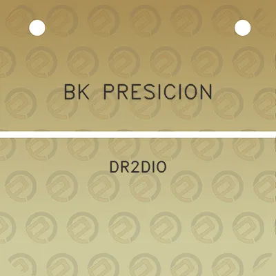 bk-presicion-dr2dio