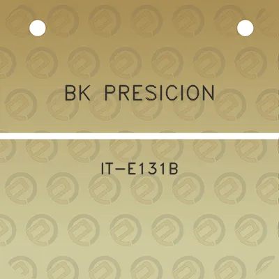 bk-presicion-it-e131b