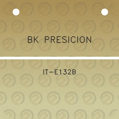 bk-presicion-it-e132b