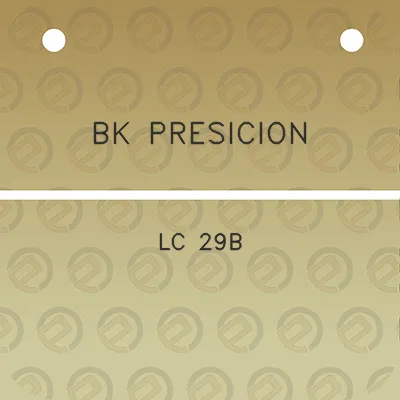 bk-presicion-lc-29b