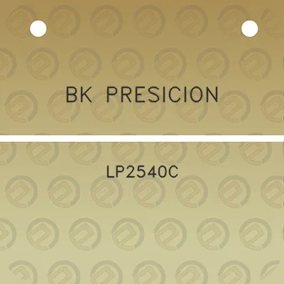 bk-presicion-lp2540c