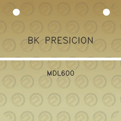 bk-presicion-mdl600