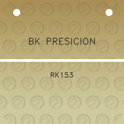 bk-presicion-rk153