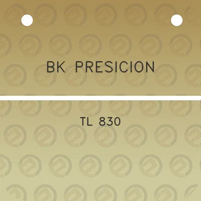 bk-presicion-tl-830