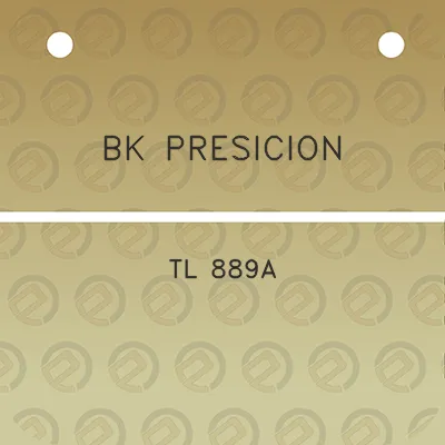 bk-presicion-tl-889a