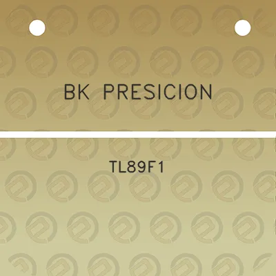 bk-presicion-tl89f1