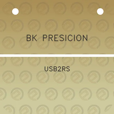 bk-presicion-usb2rs