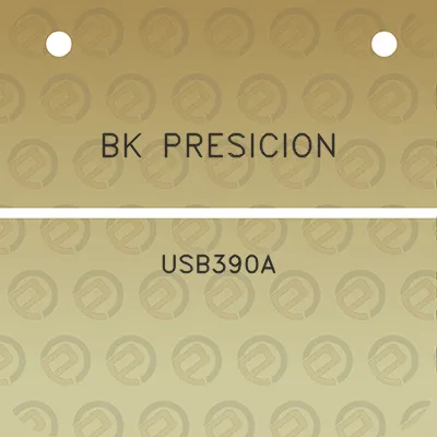 bk-presicion-usb390a