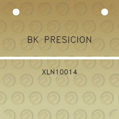 bk-presicion-xln10014