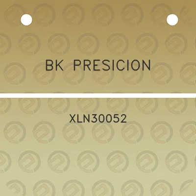 bk-presicion-xln30052